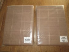 2 x 2er Set Schlaufenschal braun Transparent 260 x 130 cm Neu