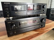 Pioneer CT 939 Stereo Tape Cassette Deck Dolby B C + Denon  Receiver AVR-3802