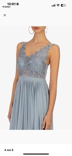 Abendkleid hellblau ungetragen - abendkleid,
