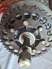 Maico M 250B, Radnabe hinten