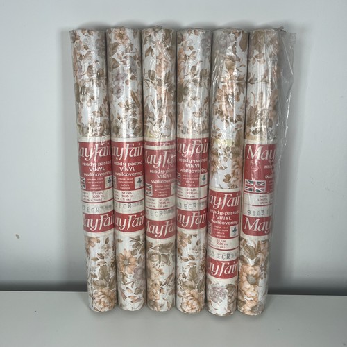 Vintage mayfair tapetenrollen - vintage,