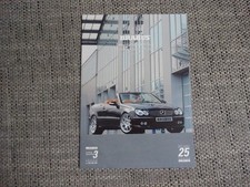Brabus Mercedes CLK Tuning Programm 2004 Prospekt Brochure Deutsch selten rare