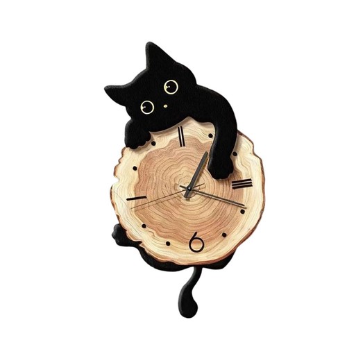 Katzen wanduhr leise - wanduhr,,