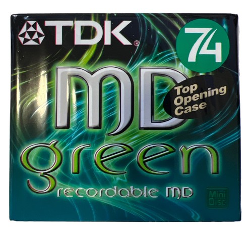 Tdk c74geb green neu - md-c74geb, neu–