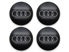 4x Original Audi Nabenkappe