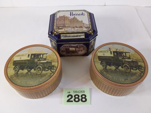Drei kleine harrods - harrods, süßdosen