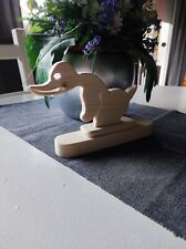 Gefertigte Holz Rubber DucK