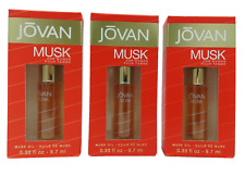 3x JOVAN MUSK for women 9,7ml