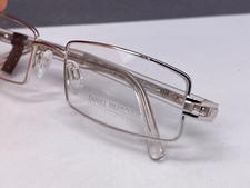 Swarovski Brille Damen Silber Strass Rechteckig Gold plated 23 Karat NP 495€