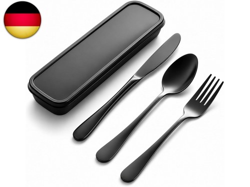 Campingbesteck edelstahl mit - edelstahl,