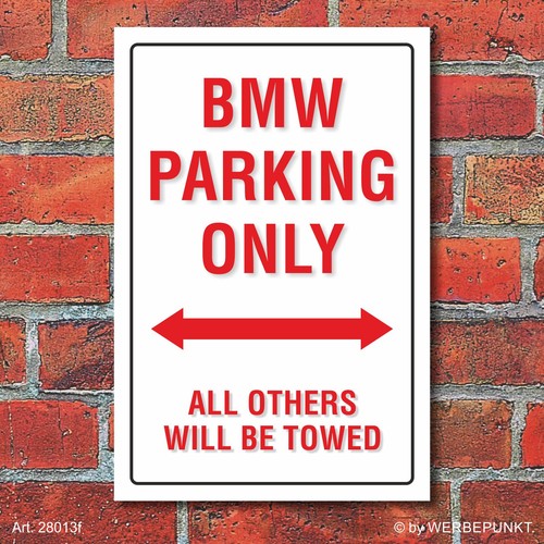 Schild american style deko bmw - american,