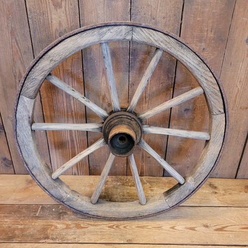 Altes wagenrad 49cm holzrad - altes,