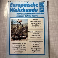 Europäische wehrkunde 1990 - wehrkunde, 01/1990