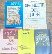 Konvolut. 5 Bücher zur Judische Geschichte. Judaika: