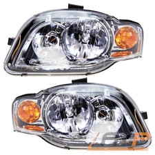 2x SCHEINWERFER H7/H7 MIT STELLMOTOR FÜR AUDI A4 8E B7 8H B6 B7 BJ 04-09