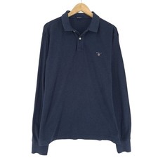 GANT Pullover Herren Blau Baumwolle Oq8 Größe XL