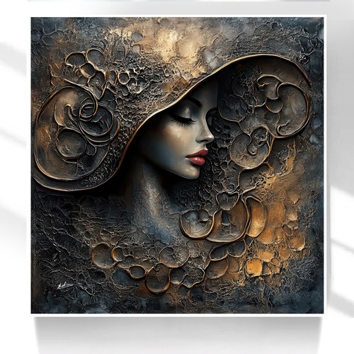 Leinwand bild abstrakt design - leinwand,