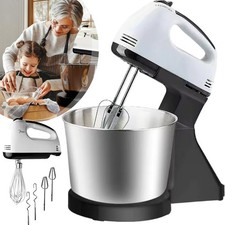 100W Handmixer mit 2L Rührschüssel Elektrische Mixer Elektrischer Schneebesen