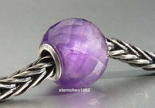 Trollbeads runder amethyst - trollbeads,