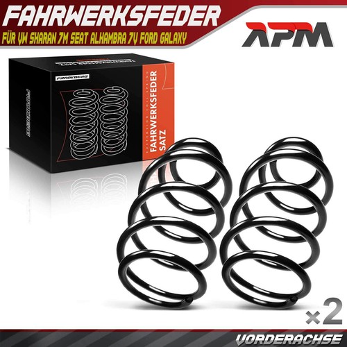 Federn fahrwerksfeder vorne - 2x,