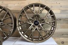 18 Zoll Felgen MM06 Bronze für VW Golf 5 6 7 8 GTI GTD GTE eGolf 6R 7R