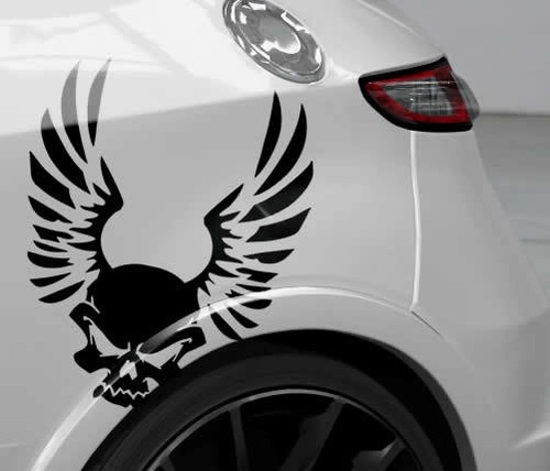 Auto aufkleber totenkopf - auto,