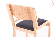 20 Design Holz Polster Stühle