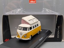 Modellautos 1:43 Schuco Volkswagen VW T1 Bus Westfalia Campingbus Creme mit OVP
