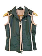 EquiTheme Softshell Weste Gr. XS Grau - Rosa