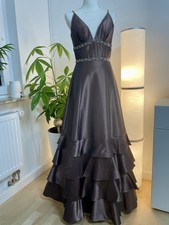 Abendkleid braun glitzer - abendkleid, ✨