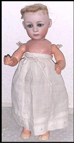 Alte puppe porzellankopfpuppe - puppe,