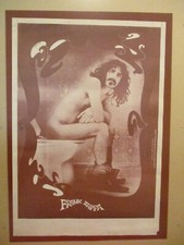 Frank  Zappa Toiletten - Poster *** 1967 *** Vintage