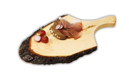 Rinden servierplatte aus - rinden,