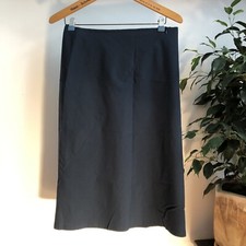 WALTER KRINÈS Rock Damen dunkelblau Gr. 38 Baumwolle/ Nylon Kirnes