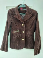 Damen Blazer 36 braun Cord