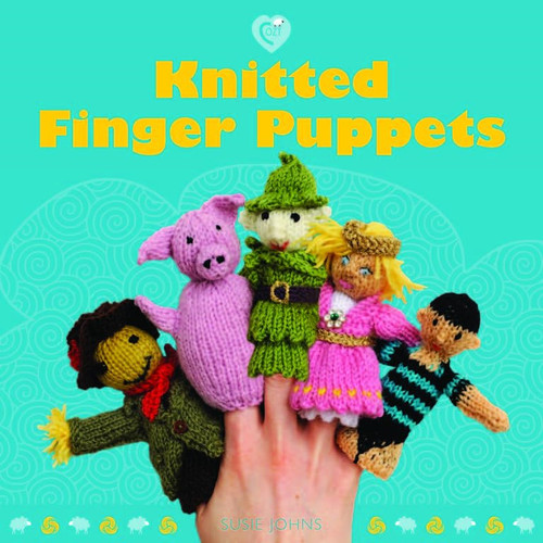 Knitted finger puppets - knitted,