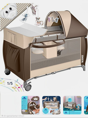Kidiz baby reisebett mit - baby-reisebett,