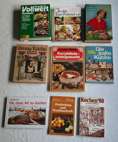 Kochbuch bundle kochbücher - kochbuch, 9x