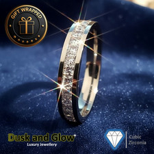 LUXUS SILBER ZIRKONIA RING