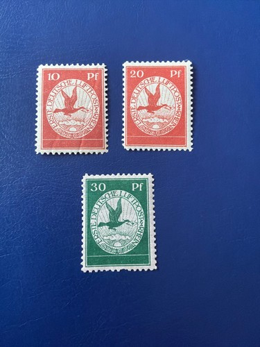 1912 flugpostmarken - dr,
