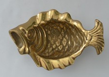 Vintage Messing Aschenbecher