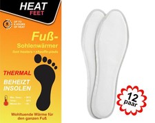 12 Paar Sohlenwärmer