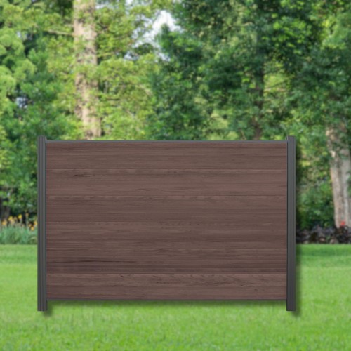 Wpc zaun komplettset - wpc,