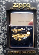  1993 Zippo regular Vintage Aircraft Series Ju87 Stuka, polished Chrom