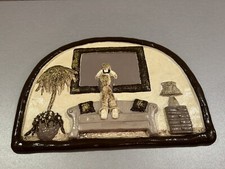 Wandbild Gips Original