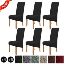 4/6X Stuhlhussen Stretch