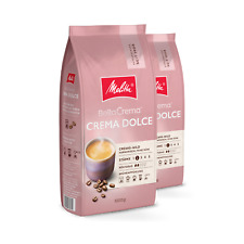 Melitta BellaCrema Crema Dolce, Kaffeebohnen, für Kaffee-Vollautomaten, im Set