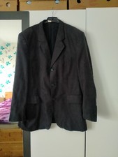 Herren Blazer Gr. 52 Schwarz