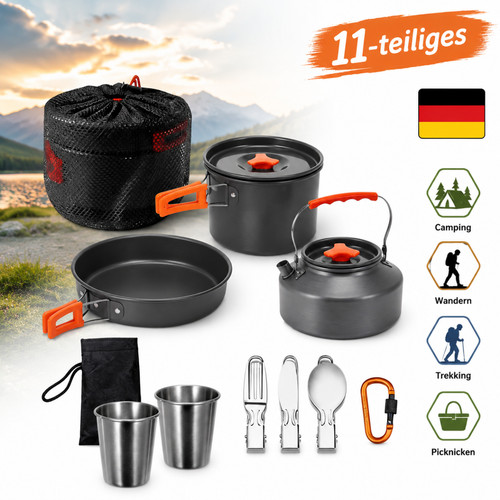 Leicht camping geschirr set - leicht,