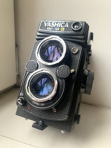 Yashica mat 124g yashinon 5 - yashica,
